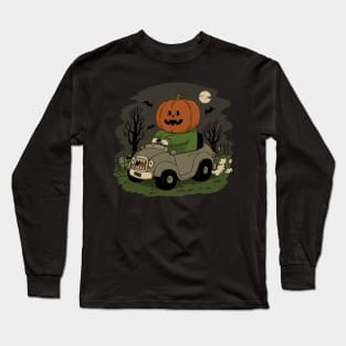 Spooky Night Ride Long Sleeve T-Shirt